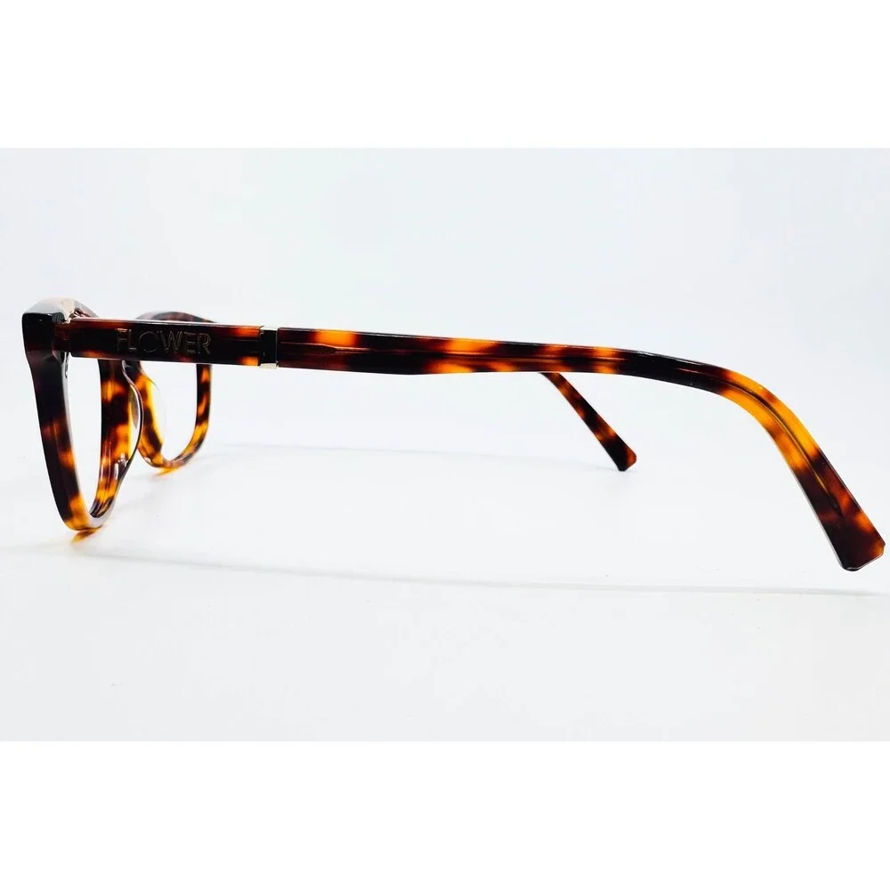 Flower Eyeglasses Womens Tortoise Rachel 6004 215 Full Rim Frames 51-18-140